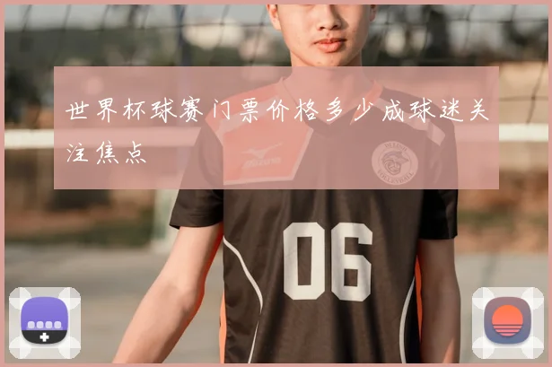 世界杯球赛门票价格多少成球迷关注焦点